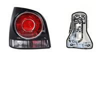 VOALVT Luces Traseras Para VW Para POLO 2006-2010 Luz Trasera Y Soporte De Placa De Circuito Lámpara Sin Bombillas Piloto Posterior(Only Left)