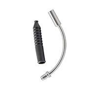 VOANZO 10 juegos de tubos de freno de 90° para bicicleta V, guía de cable de fideos con botas de goma a prueba de polvo para accesorios de bicicleta de montaña