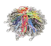 VOANZO 100 Uds. Correa con abalorio para teléfono, Correa para Mano y muñeca, cordón para Colgar dijes, joyería, Llavero