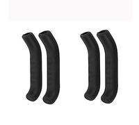 VOANZO - 2 Pares de Fundas Protectoras para Manillar de Freno de Bicicleta, Funda de Silicona Antideslizante para Manillar de Freno para Ciclismo de montaña (Negro)