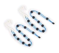 VOANZO 2 pinzas de calcetines organizadoras para lavadora y secadora, soporte de calcetines para lavado y acabado de calcetines, color azul