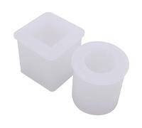 VOANZO 2 uds moldes de Silicona moldes de Resina Grandes Juego de moldes de fundición de Resina Molde de Resina epoxi Molde Artesanal