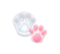 VOANZO 2 uds moldes de Silicona para Chocolate y Caramelo, Molde de Silicona con Forma de Pata de Perro para Hacer Molde para Tartas con pudín de gelatina