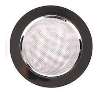 VOANZO 3PCS Colador de fregadero de acero inoxidable Filtro de desagüe del fregadero de cocina Desagüe de borde engrosado (11.5cm)