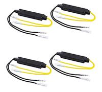 VOANZO 4 unids resistencia señal de giro led moto motocicleta LED resistencia de carga de energía para moto ATV Gokart bicicleta PIT Quad Dirt Bike -21W 26Ω