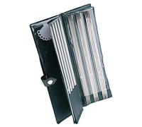 VOANZO 44 piezas 11 tamaños 25 cm aguja de tejer recta de acero inoxidable con conjunto de tejido de bolsa Suéter artesanal Herramientas de costura Accesorios