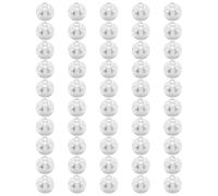 VOANZO 50 luces LED globo redondas mini LED luz blanca globos se iluminan para linterna de papel globo ajuste fiesta Halloween boda