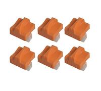 VOANZO 6 piezas cortador de papel de repuesto de herramientas de corte de fotos con diseño de seguridad automático para tarjeta recortadora de papel A4