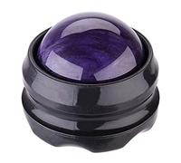 VOANZO Bola de Masaje, masajeador de Rodillos Anself para músculos, Hombros, Brazos, Espalda, Abdomen, piernas o pies Relajación Accesorios de Fitness (púrpura)