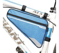 VOANZO Bolsa para Bastidor de Almacenamiento de Bicicleta, Impermeable para Bicicleta Bolsa de sillín de Gran Capacidad para Ciclismo de montaña de Carretera 290 x 200 x 50 mm (Azul)