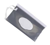 VOANZO Bolsa Reutilizable Blanca para toallitas húmedas, Bolsa portátil de Viaje para toallitas de Cuidado para Llevar y Usar en casa.