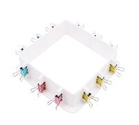 VOANZO Carcasa de molde ajustable para hacer moldes de silicona con clips para hacer moldes de bricolaje