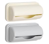 VOANZO Dispensador de Bolsas de Basura, 2 Piezas, Soporte para Bolsas de Basura, Soporte para Bolsas de plástico Extragrande para Almacenamiento de Bolsas de Basura, práctico Organizador de Bolsas