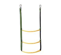 VOANZO Escalera de cuerda auxiliar plegable portátil de 3 peldaños para lancha motora, canoa, velero, escaladas al aire libre