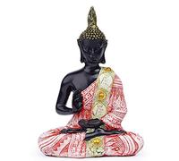 VOANZO Estatua de Buda tailandés meditando paz armonía decoración del hogar