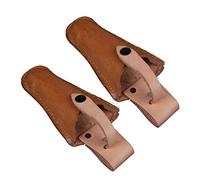 VOANZO Funda para podadora con Funda de Cuero a presión, Funda para Herramientas, Bolsa de Almacenamiento, Bolsa para Tijeras de jardinería, 2 uds.