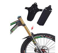 VOANZO Guardabarros de Bicicleta, Guardabarros de Bicicleta de montaña Guardabarros de neumáticos Traseros Guardabarros ultrafinos portátiles (Negro)