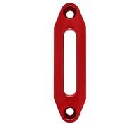 VOANZO Guía De Cable De Aluminio para Cabrestante Sintético, Color Rojo, 124 Mm