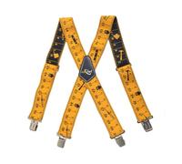 VOANZO Heavy Duty Braces Work Tool Belt Tirantes X Shape Correas Ajustables con 4PCS Clips Fuertes