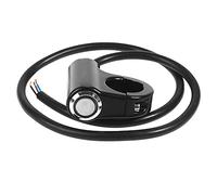 VOANZO Interruptores de aluminio para motocicleta, interruptor de manillar, LED de autobloqueo para motocicleta, quad, bici, ATV Scooter