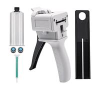 VOANZO Juego de 6 pistolas de pegamento de mano 1:1 para mezcla de pegamento epoxi en dos partes, 50 ml, para resina epoxi AB