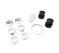 VOANZO Kit de Tuercas para Motor de buje de Bicicleta eléctrica Tuercas de Seguridad para Rueda de Bicicleta eléctrica Tornillo para Perno de Eje de Motor M12