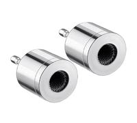 VOANZO Limpiador de tuberías de Cobre y Metal, 2 uds., 15 + 22mm, limpiadores de tuberías de plomería para Taladro eléctrico, limpiadores de tuberías