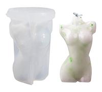 VOANZO Molde de silicona DIY Cuerpo Humano Molde de silicona 3D para mujer Vela Molde pastel Chocolate Fabricación Molde