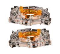 VOANZO Reemplazo de Puerta restrictora Octogonal GT-Y de 2 Piezas, Compatible con Sanwa JLF Series JLF TP 8YT (SK), JLF TP 8Y (SK), JLF TP 8S (SK) Joy-Stick, Accesorios ARC-ade Stick