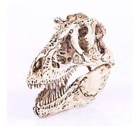 VOANZO Resina Tyrannosaurus Rex Skull Model Replica, dinosaurio diente cráneo fósil, accesorios de fotografía herramienta de enseñanza para el hogar