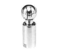 VOANZO Sanitario Acero Inoxidable 304 Tanque Spray Limpieza Bola -1/2" BSP Roscada Conexión Hembra para CIP Tanque Limpieza 360º Rotary