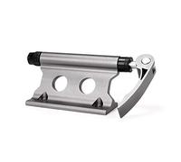 VOANZO Soporte de Rueda Delantera para Bicicleta de montaña, Soporte de Horquilla para Bloque de Bicicleta, Soporte para Horquilla de Bicicleta para Suministros de Viaje al Aire Libre (Plata)