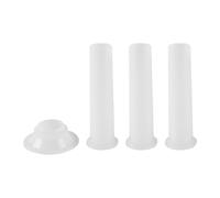 VOANZO Tubo de llenado universal de salchichas de 3 piezas, de plástico, para picadora de carne