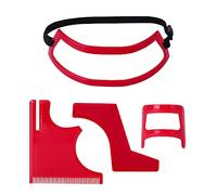 VOANZO Ud. Herramienta para Dar Forma a la Barba, Moldeador de Barba, Plantilla de línea de Pelo, Cuidado del Vello Facial para Hombres, Kit de Plantilla de Recorte de Bigote