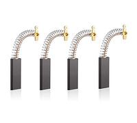 Voarge 4Pcs Escobillas de carbón de herramienta eléctrica Escobilla Escobillas de carbón para lavadora para lavadora de motor