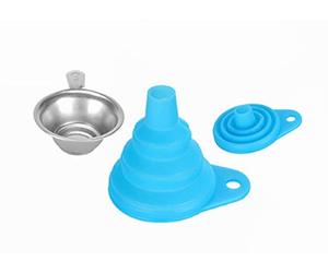 Voarge Accesorios para impresoras con filtros de resina para impresión 3D Combinación de embudos para filtros de impresora 3D
