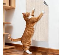Voarge Rascador autoadhesivo, para gatos, rascadores, para manualidades, para muebles, alfombra, protección para sofá, 100 x 30 cm