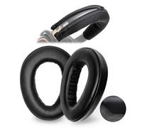 Voarmaks Almohadillas de piel de cordero para auriculares compatibles con Sennheiser PXC480 PXC550, PXC 550-II, MB660 UC, MB 660 MC, almohadillas de repuesto para auriculares