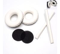 Voarmaks Almohadillas de poliéster de color arcoíris compatibles con auriculares Sennheiser HD25 Series