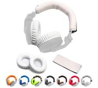 Voarmaks Almohadillas de repuesto y fundas de almohada de arco para auriculares de proteína de cuero grueso y suave, compatibles con Pioneer HDJ-X5 X5BT HDJ-X7 X7BT HDJ-X10 DJ-Headset-auriculares, con