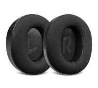 Voarmaks Almohadillas para auriculares Fiio FT1, FT1 Pro, almohadillas biseladas de repuesto con espuma viscoelástica (híbrido de poliéster negro)