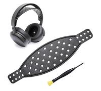 Voarmaks Correa ancha para la diadema, compatible con auriculares Audeze Maxwell Gaming y auriculares profesionales MM-100, resistente, duradera, más fresca, mejor distribución del peso (piel