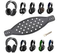 Voarmaks Correas anchas de cuero mejoradas compatibles con SteelSeries Arctis Nova Pro, Nova 7/7X/7P, Nova 1/1P/1X, Nova 5/5X/5p, Nova 3 4 inalámbricos/con cable para auriculares para juegos
