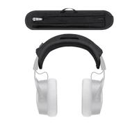 Voarmaks Funda de cojín para diadema compatible con auriculares Beyerdynamic PRO X, PRO X, DT 700 PRO X y DT 900 PRO X, cojín suave de 6 mm de grosor, deslizador de cremallera sin tambaleo, con lazo
