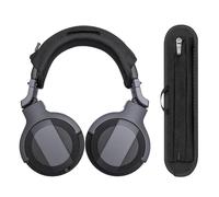 Voarmaks Funda de cojín para diadema compatible con auriculares Pioneer DJ HDJ-CUE1, HDJ-CX, HDJ-500, cojín suave de 6 mm de grosor para aliviar la presión, deslizador de cremallera sin tambaleo, con
