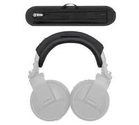 Voarmaks Funda de cojín para diadema compatible con auriculares Pioneer DJ HDJ-X5, HDJ-X7, HDJ-X10, HDJ 2000 1000 1500 profesionales para DJ sobre la oreja, cojín de 6 mm de grosor, deslizador de