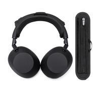 Voarmaks Funda de cojín para diadema compatible con auriculares Sony WH-1000XM6, WH-1000XM5, WH-1000XM4, WH-1000XM3, WH-1000XM2, MDR-1000X, cojín de 6 mm de grosor, deslizador de cremallera sin