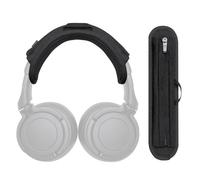 Voarmaks Funda de cojín para diadema compatible con Beyerdynamic DT 240 Pro, DT240 Pro, AVENTHO 300 auriculares inalámbricos sobre la oreja, cojín suave de 6 mm de grosor, deslizador de cremallera sin