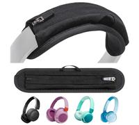 Voarmaks Funda de cojín para diadema compatible con JBL JR300, JR300BT, T450BT, JBL JR 460NC, Junior 320, Junior 320BT, Tour One M2, cojín suave de 6 mm de grosor, deslizador de cremallera sin