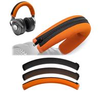 Voarmaks Funda de repuesto para diadema compatible con auriculares Focal Bathys, Azurys, Lensys, Hadenys (naranja)